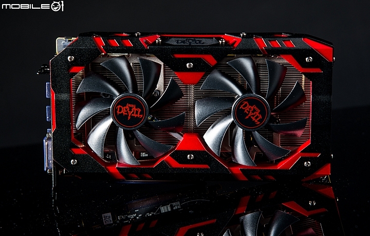 撼訊PowerColor Red Devil RX590顯示卡實測 12nm製程時脈再昇