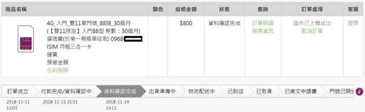 台灣之星1111當日釋出門號事後諸葛之推想