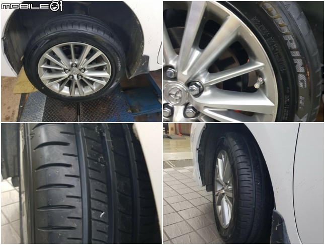 終於有空的ALTIS換新鞋登祿普sp touring r1