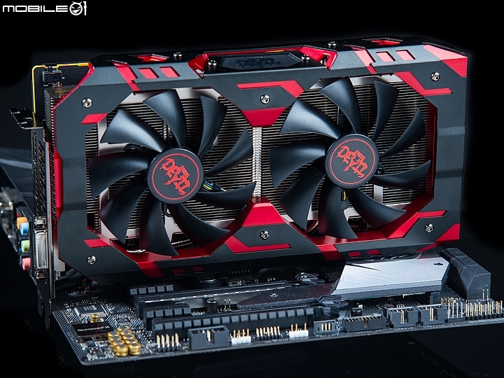 撼訊PowerColor Red Devil RX590顯示卡實測 12nm製程時脈再昇