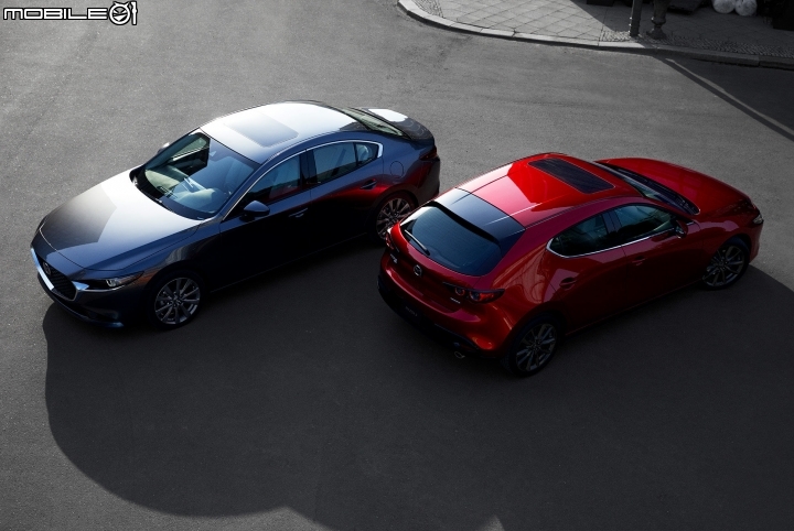 【海外情報】全新大改款Mazda 3 首批正式樣貌照片曝光!
