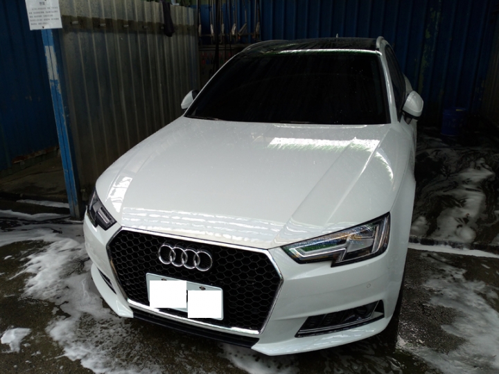 我的愛車再進化:A4 Avant 30TFSI上LED頭燈 外加自助洗車DIY