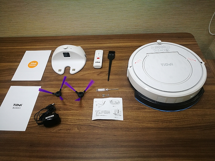 TiDdi V320第二代掃地機器人開箱文