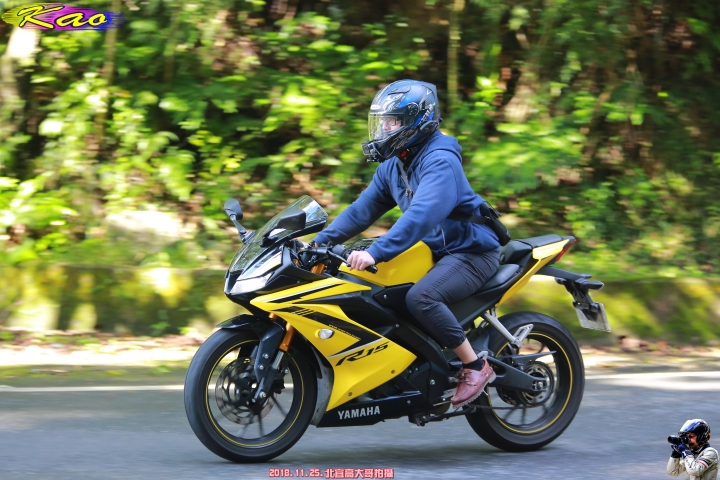 第一次騎檔車 Yamaha R15 v3 (圖、影片)