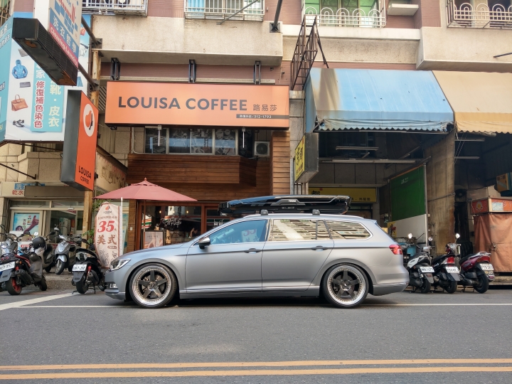 台南帥哥 passat 旅行風 變身