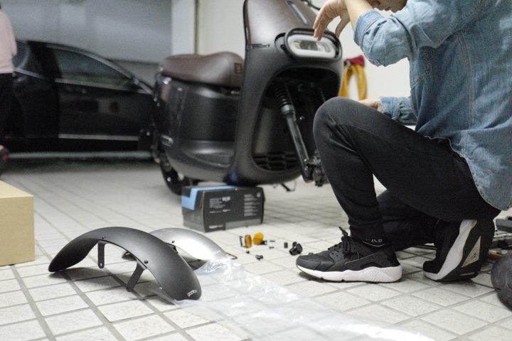 Gogoro S2 Café Racer交車之落地改!(圖多慎入)