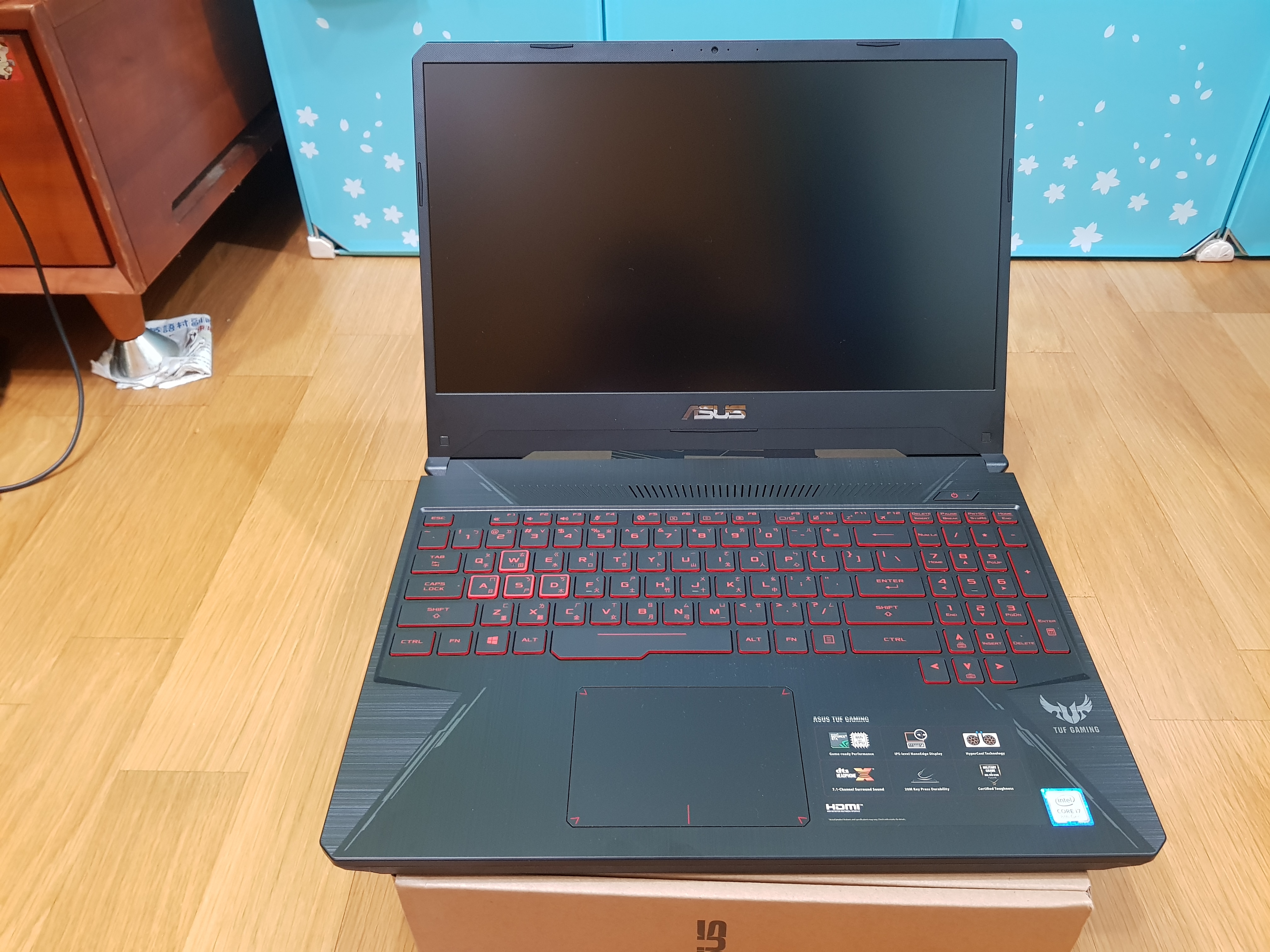 【小宅開箱】【閒聊】ASUS TUF Gaming FX505GD八代薄邊框雙碟電競 新增遊戲影片