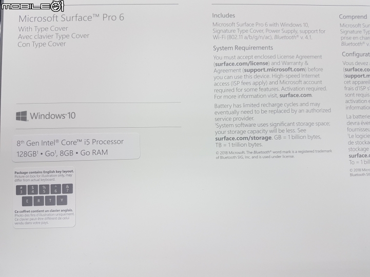 簡單開箱surface pro 6 鍵盤主機同捆包,補充type-c 轉接頭