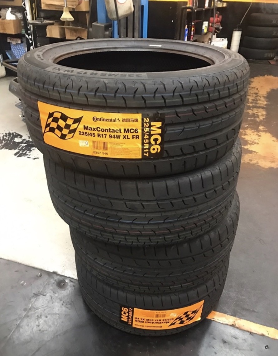 輪胎直接翹課慘痛經驗,老車裝胎壓偵測器與馬牌MC6新鞋分享