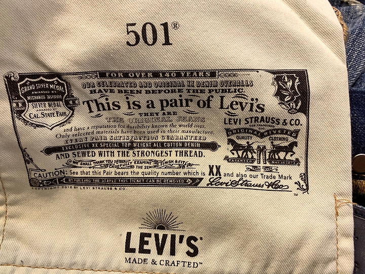 [回歸源頭] Levi's 501 破褲 MIJ