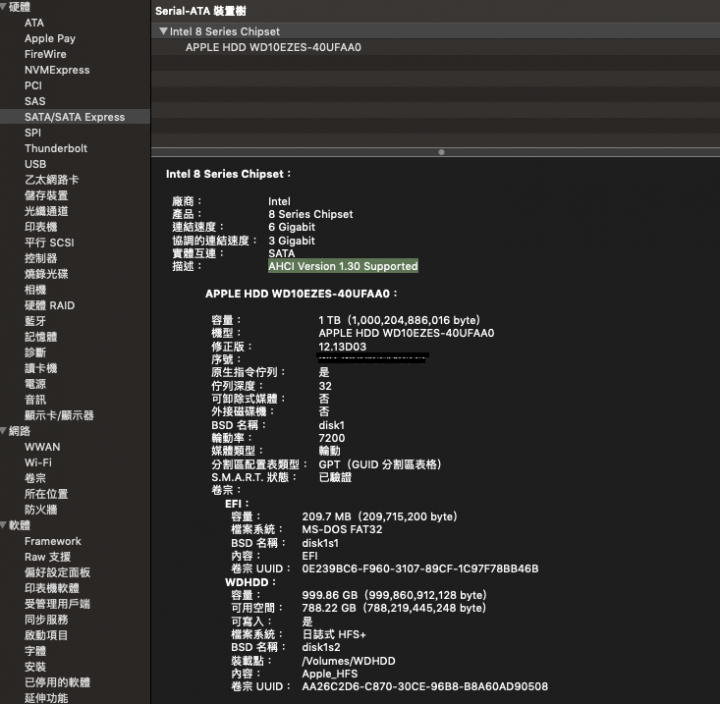 imac 27" 2013 late (imac14.2) SSD 規格 (已解決）