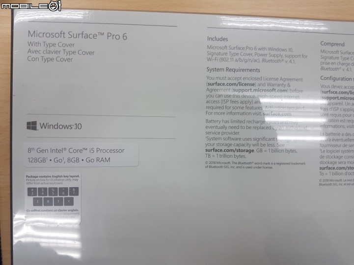 簡單開箱surface pro 6 鍵盤主機同捆包,補充type-c 轉接頭