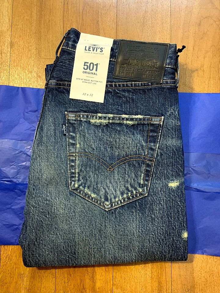 [回歸源頭] Levi's 501 破褲 MIJ