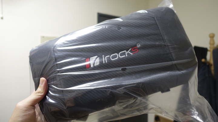 【開箱】火紅黑焰之椅!i-Rocks T02電競椅