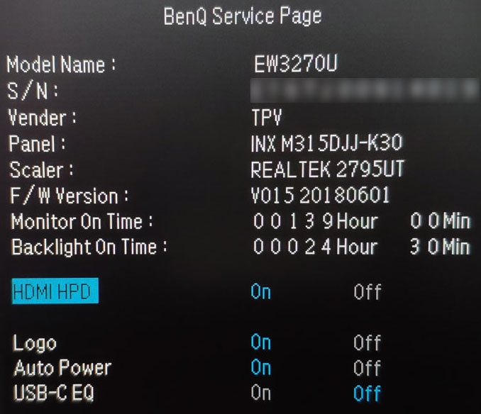 BenQ EW3270U 4K HDR舒視屏類瞳孔護眼螢幕開箱