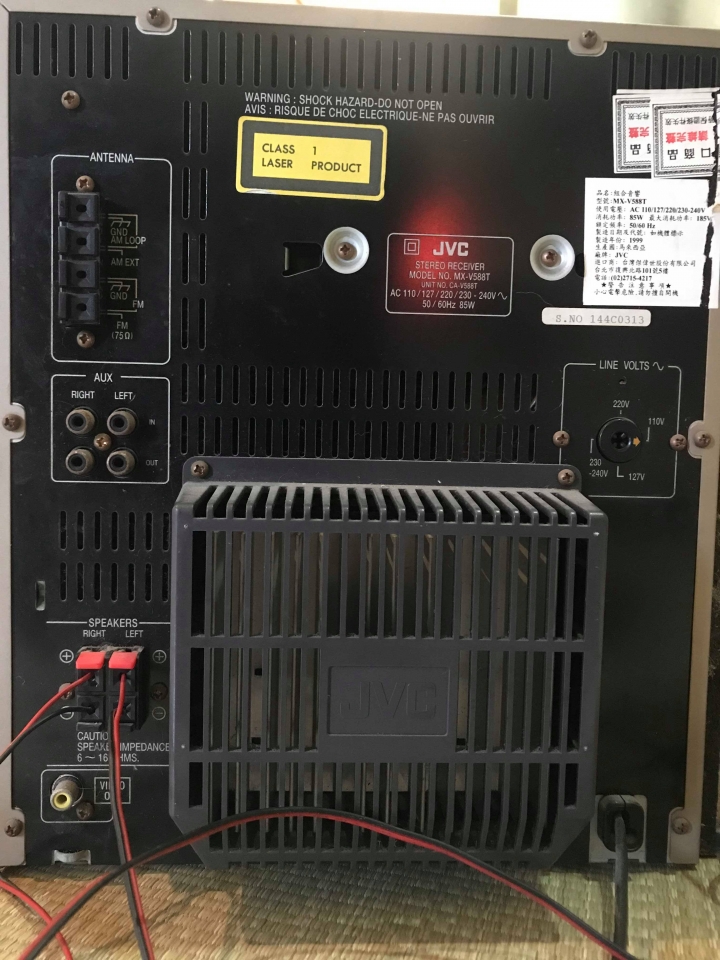 關於組合音響 MX-V588T的問題!!(請老手進來觀看一番!