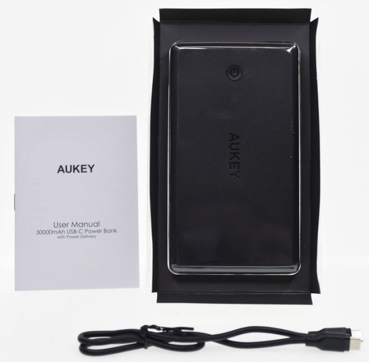 AUKEY PB-Y7雙系統PD+QC快充行動電源開箱