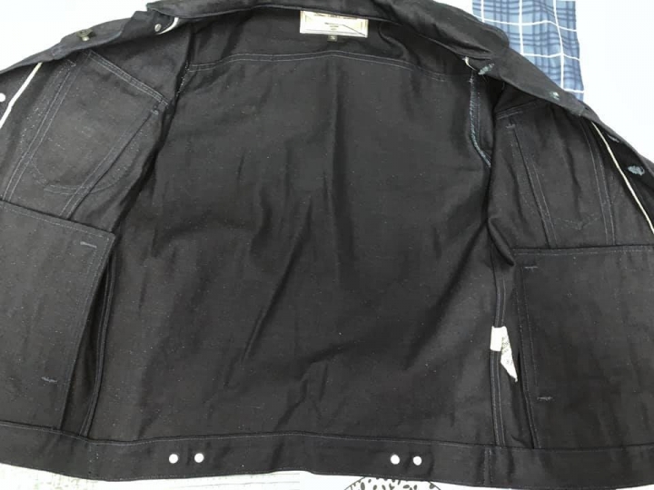 小分享 Rogue territory Type III Jacket 16.75oz Double Indigo Slub