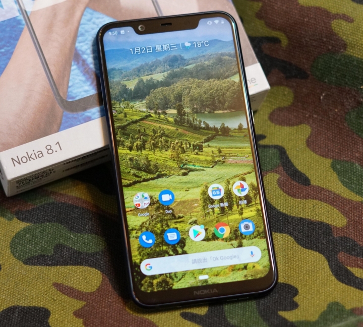 開箱分享~Nokia 8.1夜拍真的超強啦!