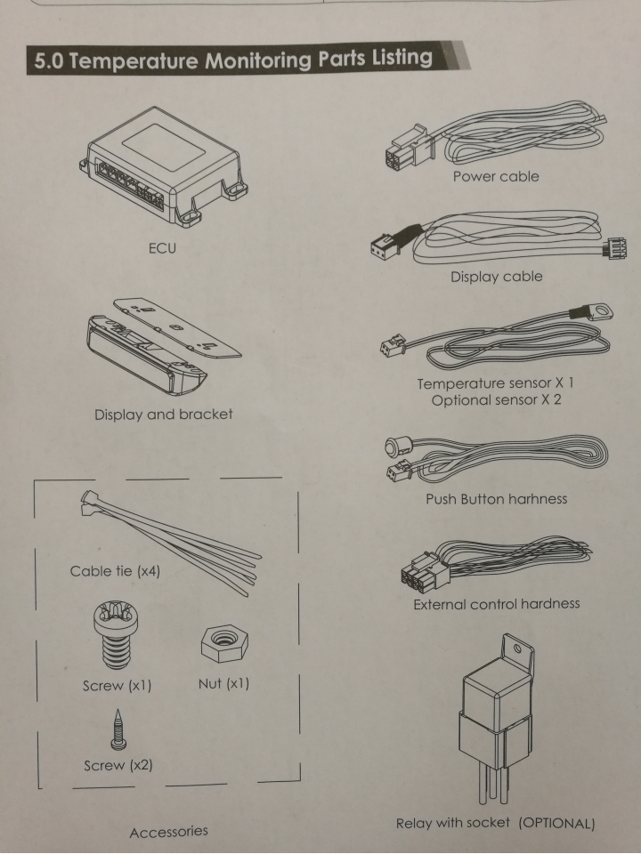 DIY簡易式水溫油溫油壓偵測器