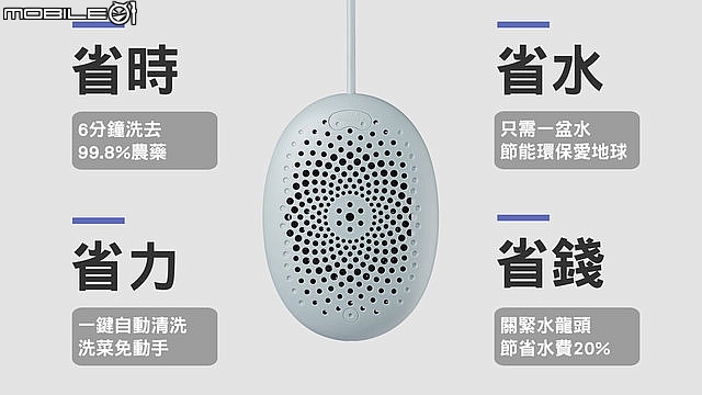 (開箱)【品感覺】Washwow Pro - 蔬果清洗機~自動式洗去99.8%農藥殘留。