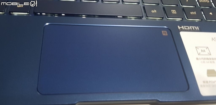 是觸控板也是獨立數字鍵盤的ASUS Zenbook 13 UX333FA