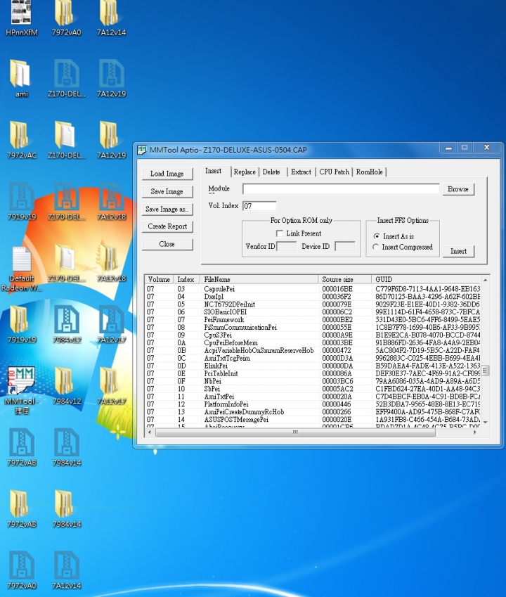 MSI Z87M 主機板 找不到NVME模組來更新BIOS 求教學..