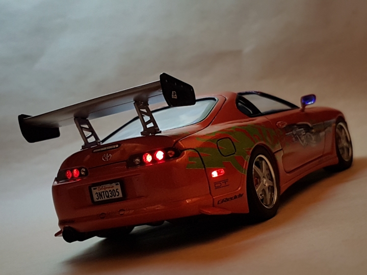 玩命關頭之1995年Toyota Supra 1/25