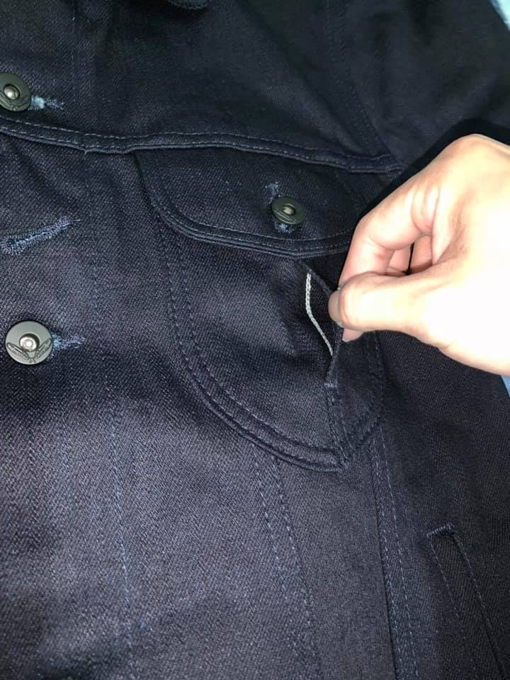 小分享 Rogue territory Type III Jacket 16.75oz Double Indigo Slub