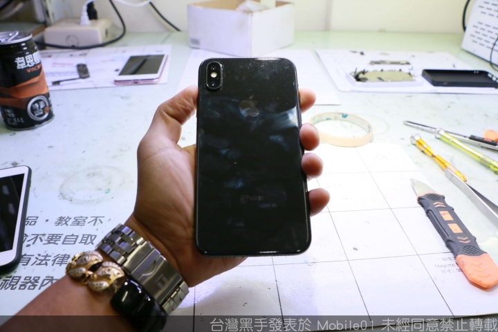 iPhone X 中國翻新 不開機故障簡易維修方式分享