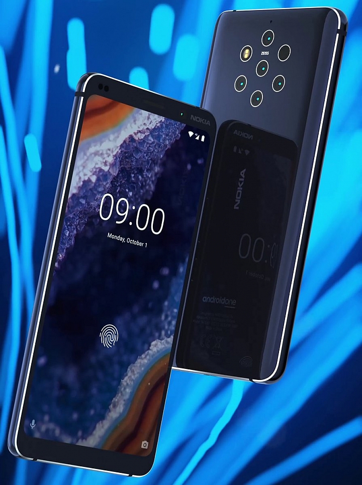 五鏡旗艦Nokia 9 PureView影片流出：2K HDR螢幕、無線充電一次到位