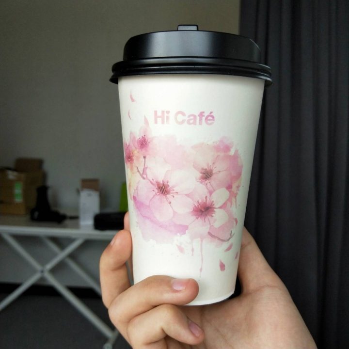 有人也覺得萊爾富的櫻花咖啡杯很美嗎?