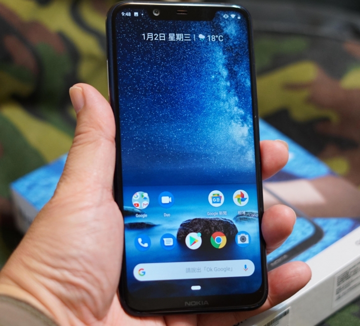 開箱分享~Nokia 8.1夜拍真的超強啦!