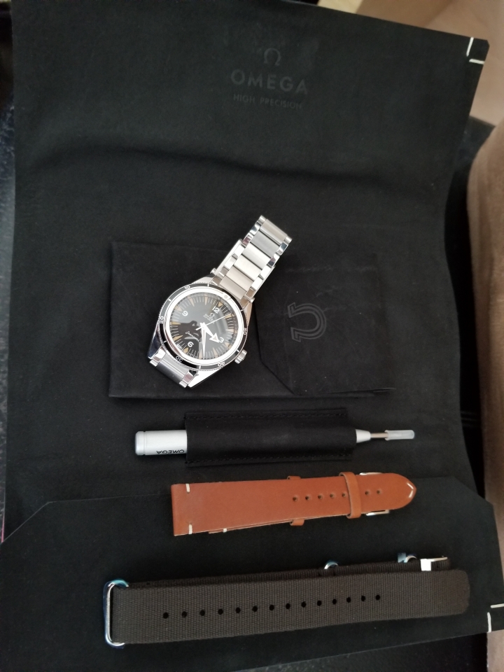 回到1957的時光,60週年版限量復古Seamaster 300開箱 (多圖)