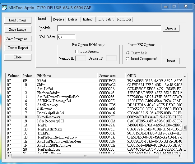 MSI Z87M 主機板 找不到NVME模組來更新BIOS 求教學..
