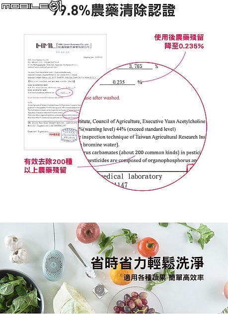 (開箱)【品感覺】Washwow Pro - 蔬果清洗機~自動式洗去99.8%農藥殘留。