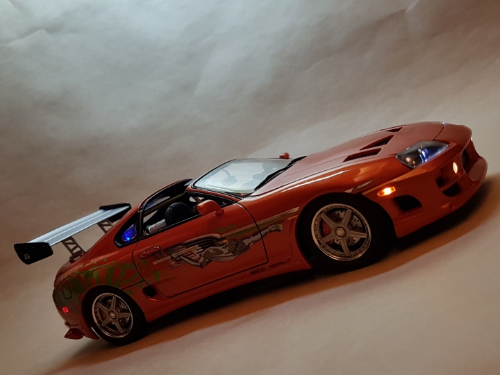 玩命關頭之1995年Toyota Supra 1/25