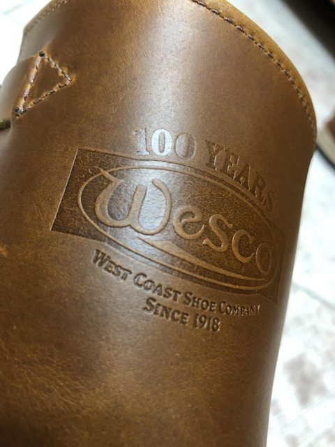 訂製的wesco boss來啦！