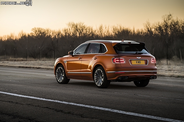 【海外情報】挾帶626hp、3.9秒破百堅強實力 Bentley發表Bentayga Speed！