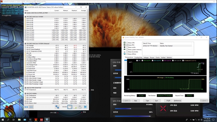 GL704GV散熱加強優化調整成果分享-感謝原廠EC友善的設定