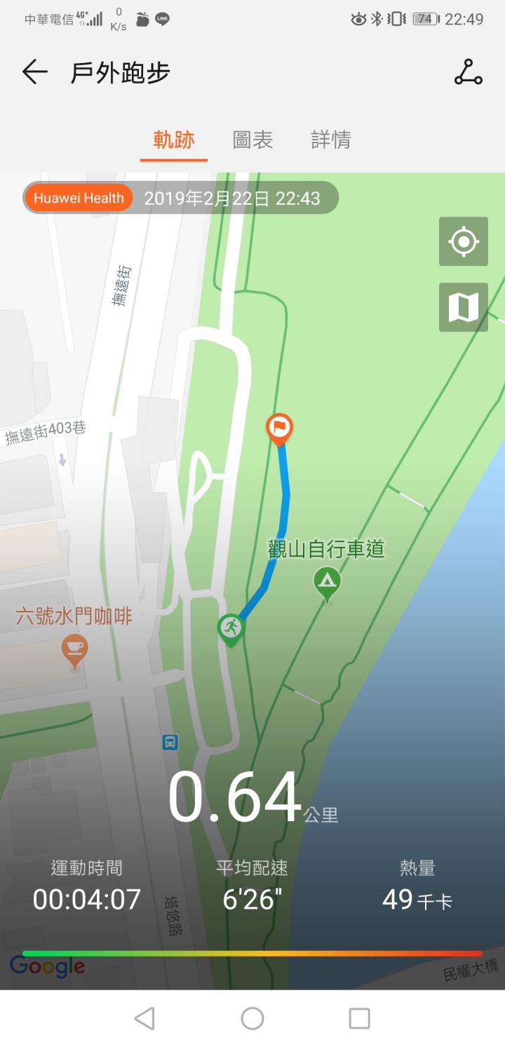 Huawei 華為 Watch GT使用感想,2/26新增河堤測試GPS搜尋影片