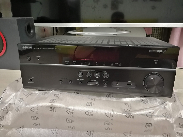 圖文多~居家音響小改造分享(YAMAHA RX-V485+Klipsch RP-600M)