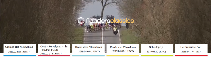 2019 年 Men’s UCI WorldTour 的第四場賽事:Omloop Het Nieuwsblad