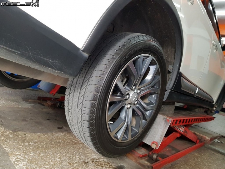 16年outlander第一次換胎 Dunlop SP SPORT MAXX 050+(SUV)心得分享