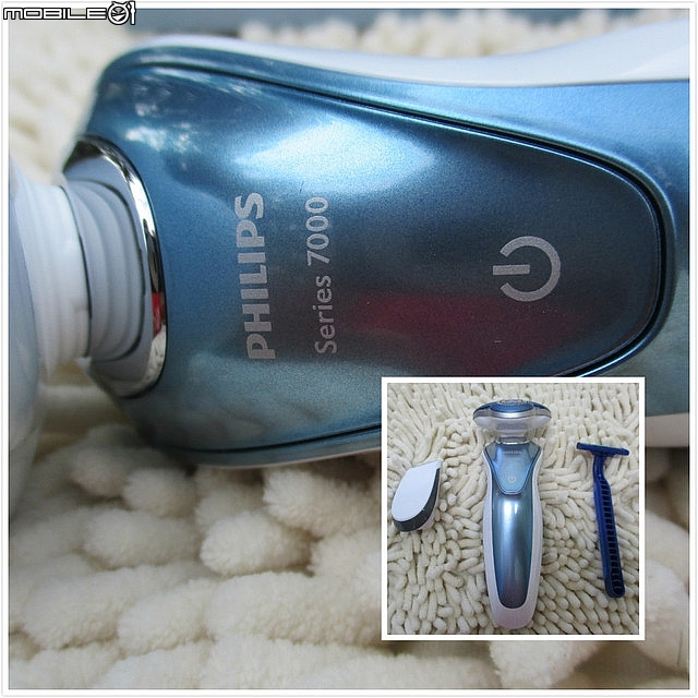 (開箱)高階款,荷蘭製造的PHILIPS飛利浦S7000 君爵系列 【S7370 】乾濕兩用三刀頭電鬍刀 。
