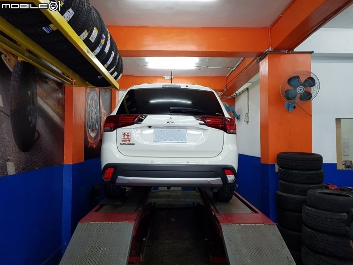 16年outlander第一次換胎 Dunlop SP SPORT MAXX 050+(SUV)心得分享
