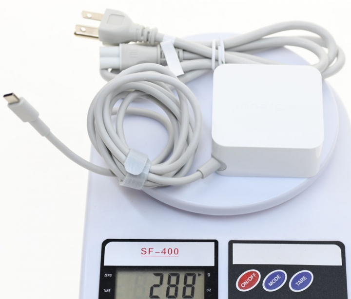 Innergie 65W內建USB-C纜線充電器開箱測試