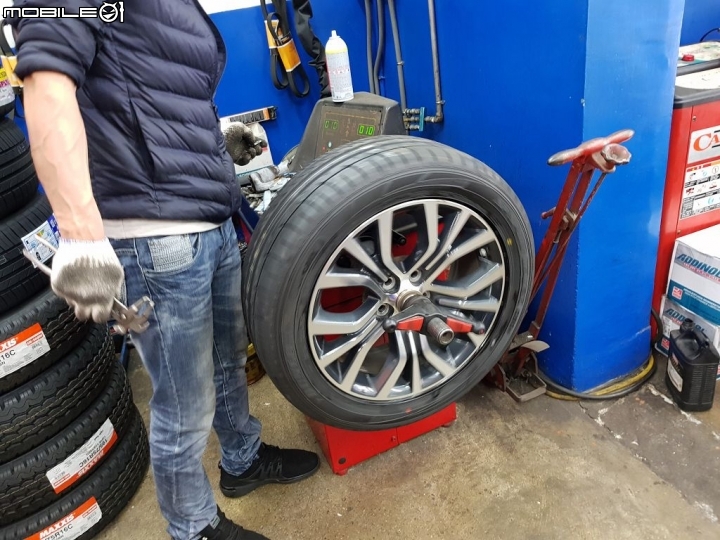 16年outlander第一次換胎 Dunlop SP SPORT MAXX 050+(SUV)心得分享