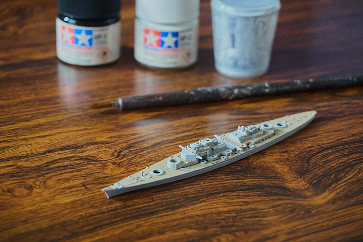 【艦船】鷹翔1:2000 俾斯麥、鐵必制 - 開箱.製作.完成集 ~~~~圖多~~~~