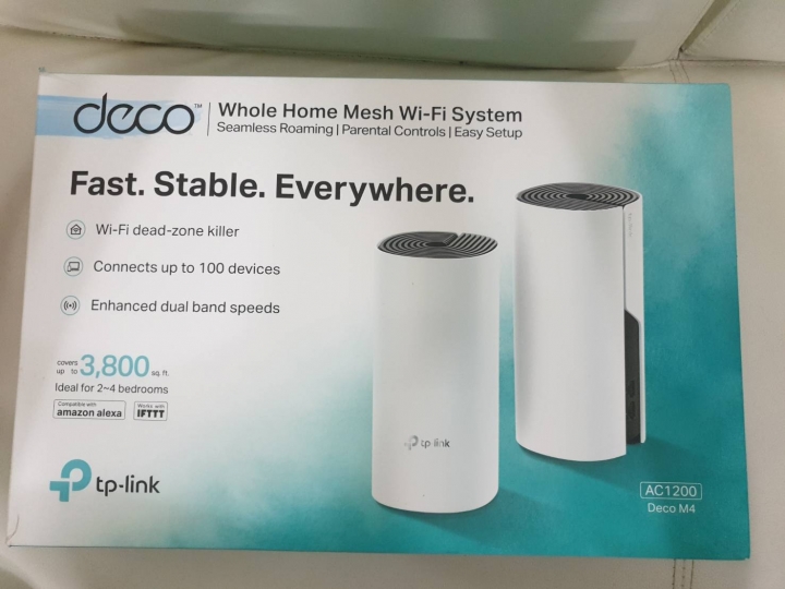 TP-LINK Deco M4 開箱測試